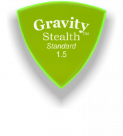 Gravity Picks Stealth Standard 1.5mm Polished GSSS15P