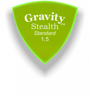 Gravity Picks Stealth Standard 1.5mm pick