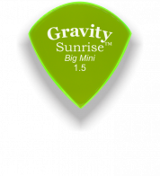 Gravity Picks Sunrise Big Mini 1.5mm Polished GSUB15P