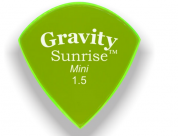 Gravity Picks Sunrise Mini Jazz 1.5mm Master GSUM15M