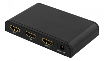 Deltaco HDMI 1 IN - 2 OUT jakaja