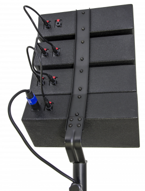 BST active line array PA system with satellites and 1 subwoofer 900W