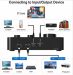 High Audio K6D HDMI-karaokemikseri + langaton mikrofoni x2