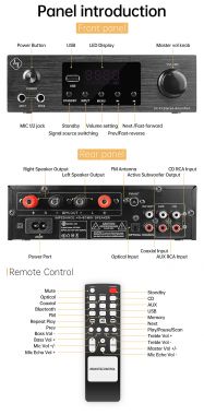 Hyper Sound KA-260 karaoke amplifier