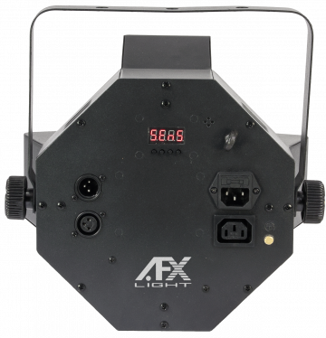 AFX Light DMXcontrolled RGBW LED light effect with 5 Gobos