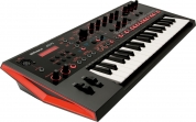 Roland JD-XI crossover syntetisaattori +kuulokkeet+sustainpedaali