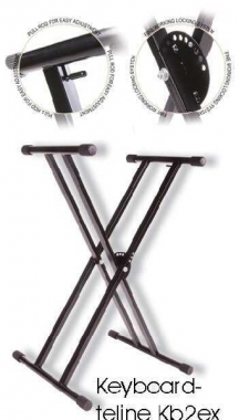 Athletic KB2EX double X-leg keyboard stand
