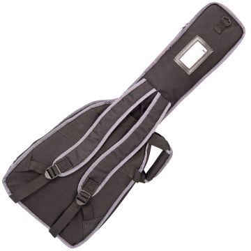 Kinsman Deluxe 3/4 kokoisen akustisen kitara toppapussi takaa