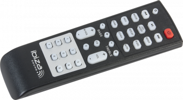 STAND-ALONE, LED-ILLUMINATED BOX 2 x 12”/30cm 300W WITH USB, BLUETOOTH & VHF MIC