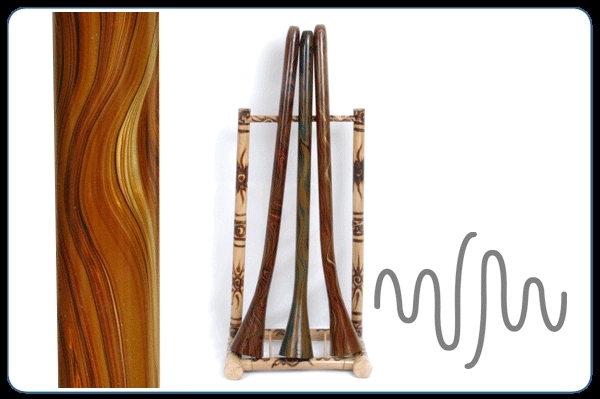 127 Cm Largo Didgeridoo De PVC World Rhythm MDI001 | Diseño De