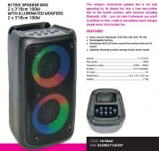 Party Light & Sound LEO 100W bluetooth kaiutin