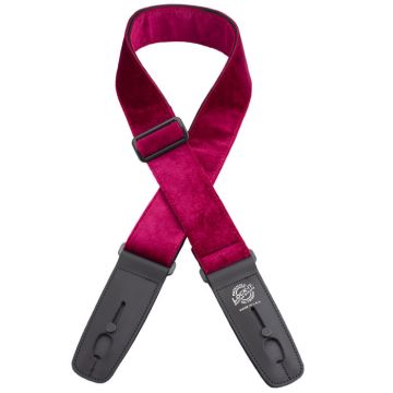 Lock-It Strap Red Velvet Crushed kitarahihna