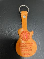 Long Hollow Leather 80290 kitaranmuotoinen avaimenperä