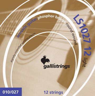 Galli Strings LS-1027 light for 12-string guitar