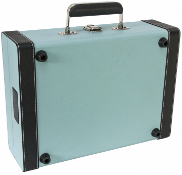 Madison Blue Record Player in a Case