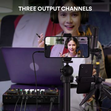 Maono AME2 & PD400X x2 -podcast paketti