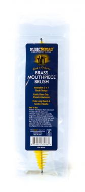 MusicNomad MN760 Premium 2 in 1 Brass Mouthpiece Brush