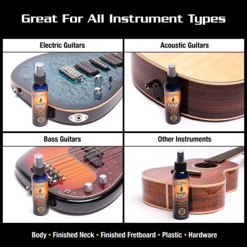 MusicNomad MN103 Guitar One lakkapintaisille kitaroille