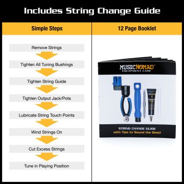 MusicNomad MN218 String Change Tool Kit Kieltenvaihtosetti