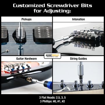 MusicNomad MN229 MusicNomad MN229 Guitar Tech Screwdriver & Wrench set