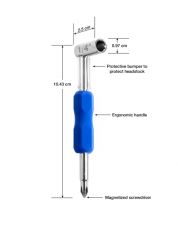 MusicNomad MN231 Premium Truss Rod Wrench - 1/4” for Taylor Guitars Kaularaudan Avain