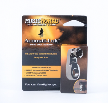 MusicNomad MN270 Acousti-Lok hihnalukkoadapteri