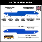 MusicNomad MN850 Diamond Coated, Safe Zone Guitar Fret Crowning File (S-File) nauhojen kruunuviila