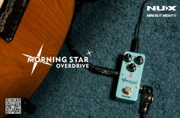 NUX Morning Star Overdrive mini pedaali