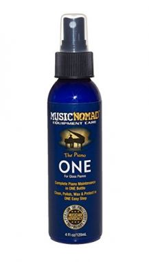 MusicNomad MN130 The Piano ONE -All in 1 Cleaner, Polish & Wax for Gloss Pianos