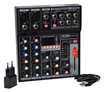 Glemm MX-05 mikseri FX/BT/USB