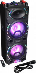 ACTIVE ‘COLUMN’ TYPE DJ SPEAKER 2x10"/25cm - 500W