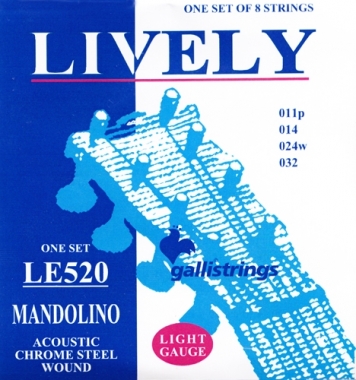 Galli Strings Mandolin LE520 Light mandoliinin kielet