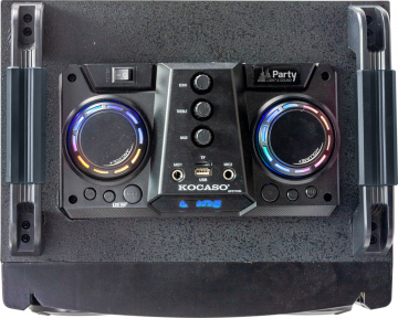 Party Light & Sound DJ sound system with USB, Bluetooth, TF and LED effect