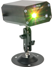 Hieno Firefly laser efekti vihreillä sekä punaisilla valoilla