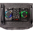 Party Light & Sound DJ sound system with USB, Bluetooth, TF & MIC 2 x 10” 700W