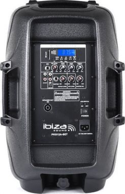 Ibiza Sound 2x500W kannettava äänentoisto BT/SD/Radio