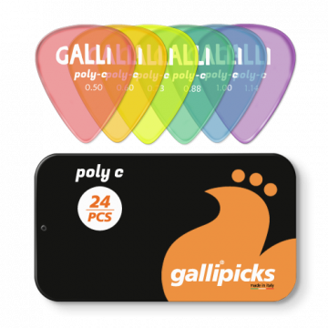 Galli Poly-C 24 picks in a box