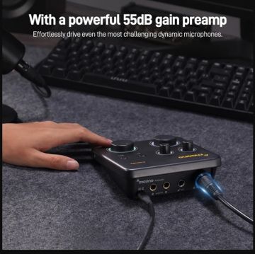 Maono PS-22Lite käytössä