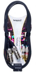 Bespeco RCM150 audiojohto, 1,5m
