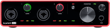 Focusrite Scarlett 4i4 4th gen.