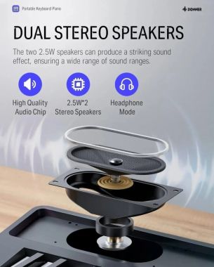 Donner SD10 keyboard kaiutin