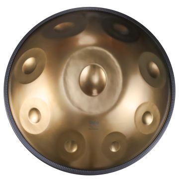 Nomo Handpan D Kurd 9 ruostumatonta terästä
