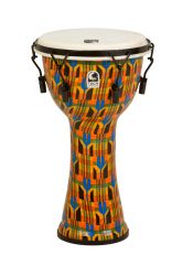 Toca SFDMX-10K 10" Djembe Freestyle Kente Cloth Mekaaninen viritys