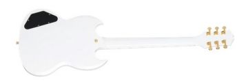 Epiphone SG Custom Alpine white sähkökitara takaa
