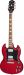 Epiphone SG Standard Cherry -sähkökitara edestä kuvattuna