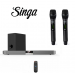 Vofull Karaoke Soundbar 2.1 + Singa