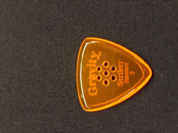 Gravity Picks Striker Standard 3 mm Polished Multihole GSRS3PM