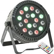 Ibiza Light THINPAR-18X1W RGB LED valo