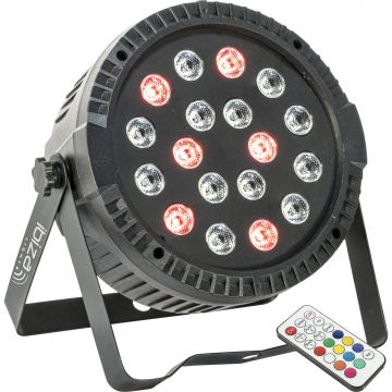 Ibiza Light THINPAR-18X1W RGB LED valo