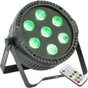 Ibiza Light THINPAR7X6-RGBW LED valo